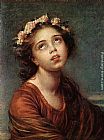 The Daughter's Portrait by Elisabeth Louise Vigee-Le Brun